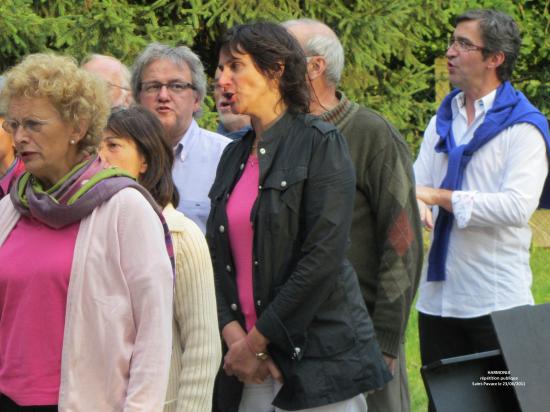 Répétition publique à St Pavace le 23/06/2011