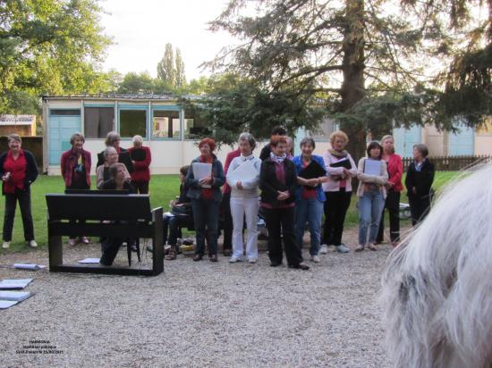 Répétition publique à St Pavace le 23/06/2011