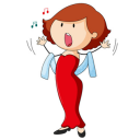 Chanteuse femme