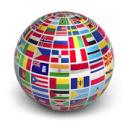 Globe des drapeaux